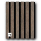 Akustinė tašelių plokštė (10) 21x600x3000 mm