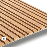 Akustinė tašelių plokštė (23 ąžuolas, pilkas veltinis)